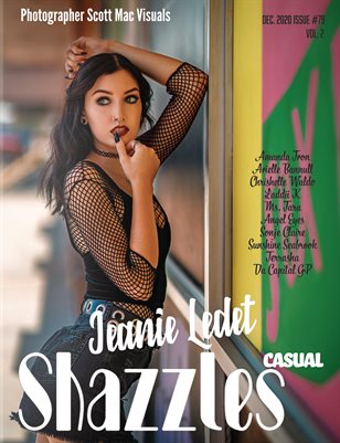 Shazzles Casual Issue #79 VOL 2 Cover Model Jeanie Ledet.