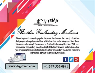 Brother Embroidery machines