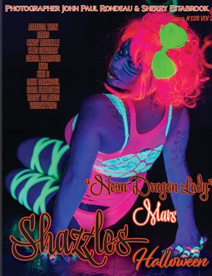 Shazzles Halloween Issue #128 VOL 2. Cover Model Mars.