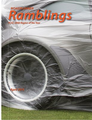 Roadrunner Ramblings April, 2015