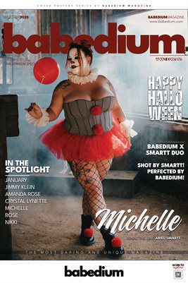 MICHELLE HALLOWEEN EDITION VOL III - BABEDIUM MAGAZINE COVER POSTER