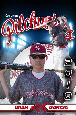 2018 Pilchuckers #26 Isiah Blue poster