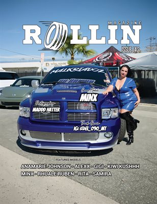 Rollin Magazine Issue 142 Cover Model Minx