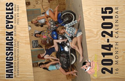 2014-2015 HawgShack Cycles Calendar