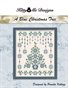 A Blue Christmas Tree Counted Cross Stitch Pattern