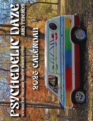 Psychedelic Daze 2026 Calendar