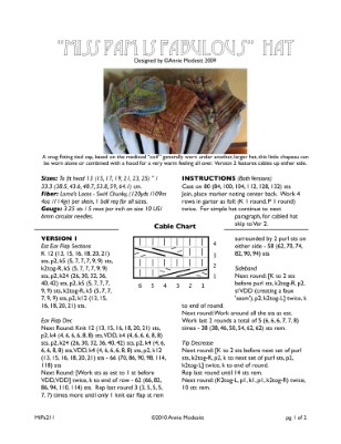 Miss Pam is Fabulous Hat