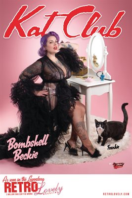 Kat Club No.55 – Bombshell Beckie Cover Poster