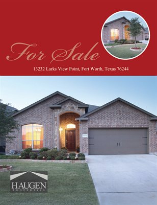 Haugen Properties - 13232 Larks View Point, Fort Worth, Texas 76244 