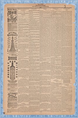 (PAGES 3-4) Mayfield Monitor, Feb. 27, 1885, Graves County, Kentucky