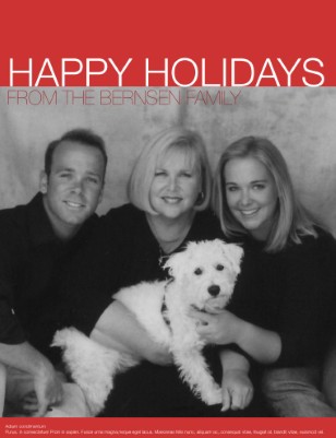 My Family Newsletter Template (Created in Pages)