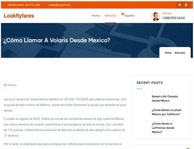 Volaris telefono mexico |40% de descuento | Reservar ahora