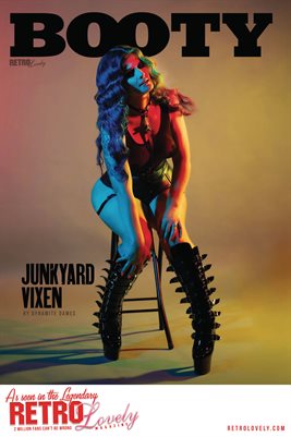 BOOTY No.1 - Junkyard Vixen Cover Poster