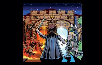 Living illustrations comic series!