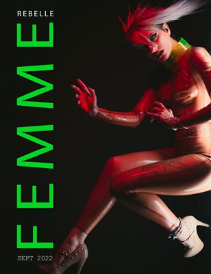 Femme Rebelle Magazine September 2022 - REGULAR ISSUE - C-Imagery Cover