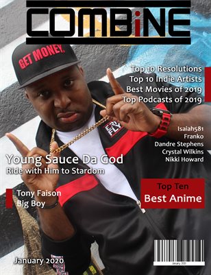 January 2020 Issue Young Sauce Da God Cover 2