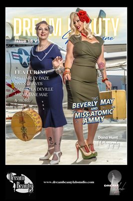 Issue 16 Beverly May & Miss Atomic Ammy Poster