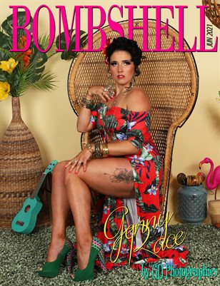 BOMBSHELL Magazine June 2021 BOOK 2 - Genny Race Cover