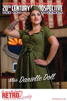 20th Century Retrospective – The 40’s - Miss Danielle Doll Cover Poster