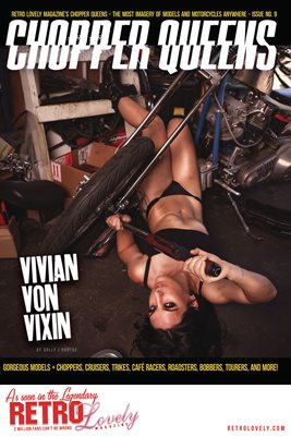 Chopper Queens No.9  – Vivian Von Vixin Cover Poster