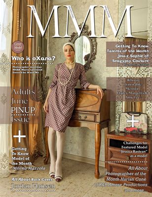 Adults "Pinup" June Monthly Issue