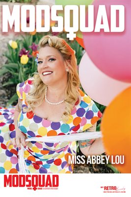 MODSQUAD No.4 – Miss Abbey Lou Cover Poster