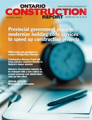 Ontario Construction Report (October 2019)