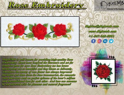 Rose Embroidery