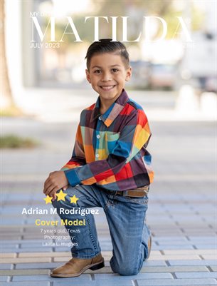 MATILDA MODEL MAGAZINE Adrian M Rodriguez COVER