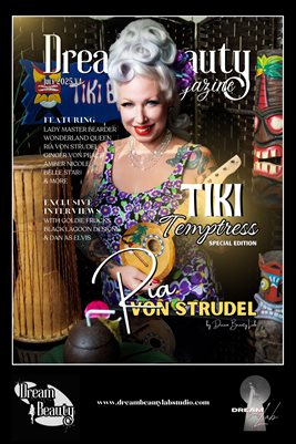 Tiki Temptress July 2025 Ria Poster