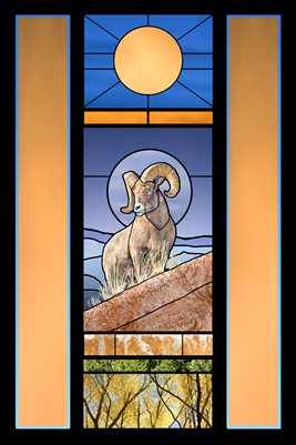 Bighorn Sheep / land trust poster