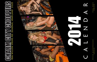 2014 Charm City Choppers Calendar