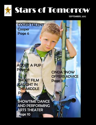 Stars of Tomorrow - September 2012 Issue