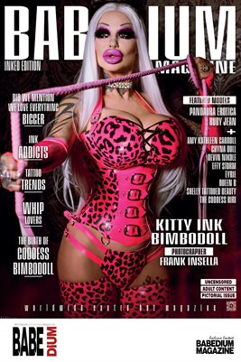 KITTY INK BIMBODOLL INKED EDITION - BABEDIUM MAGAZINE COVER POSTER