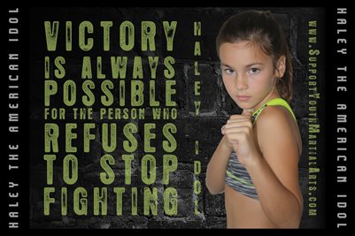 Haley Idol Victory Poster