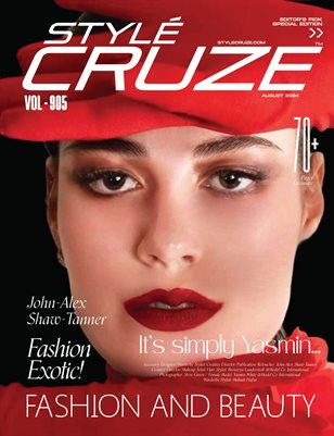 AUGUST 2024 Issue (Vol: 905)| STYLÉCRUZE Magazine