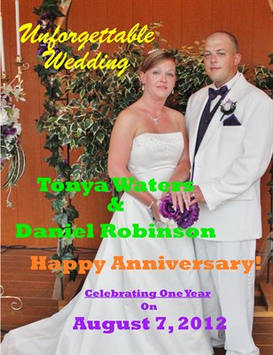 Waters Robinson Wedding Magazine Anniversary