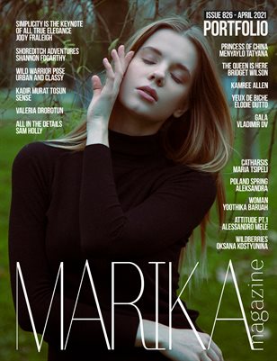 MARIKA MAGAZINE PORTFOLIO (ISSUE 826- APRIL)
