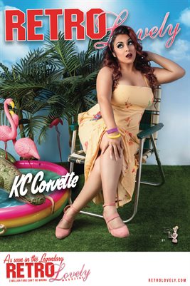 Retro Lovely No.223 – KC Corvette Cover Poster