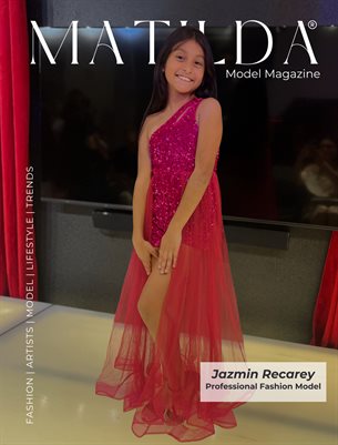 Matilda Model Magazine Cover Model Jazmin Recarey