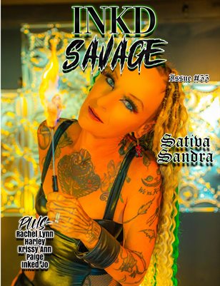 Inkd Savage Magazine Issue #55- Sativa Sandra