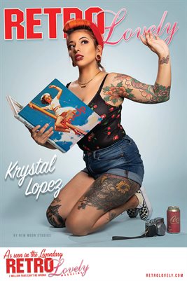 Retro Lovely No.181 – Krystal Lopez Cover Poster