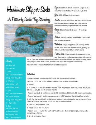 Herkimer Slipper Socks