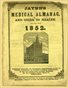 1852 Jayne's Medical Almanac and Guide to Health 