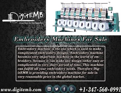 Embroidery Machines For Sale