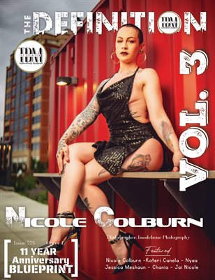 The Definition: Nicole Colburn The BluePrint 11 Year Anniversary vol3 issue 775 Cover 1