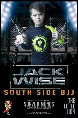 JACK WISE CAGED LIGHTNING POSTER