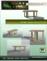 Cross Frame Collection: Coffee Table