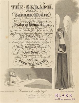 Blake/An Illustrated Quarterly vol. 52, no. 1 (summer 2018)