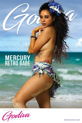 GODIVA No.8 – Mercury Retro Babe Cover Poster